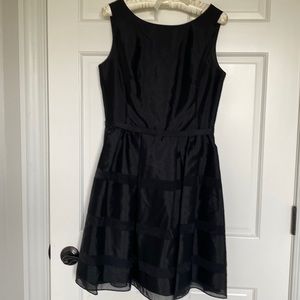 Black cocktail dress.